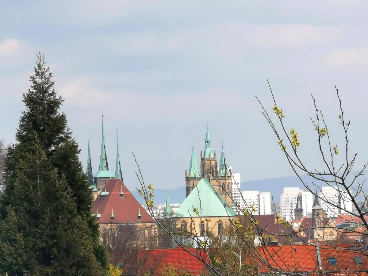 Bohnapartments Ega Stadtblick - Garten - Wlan - Naehe Theater Ega Und Messe エアフルト エクステリア 写真